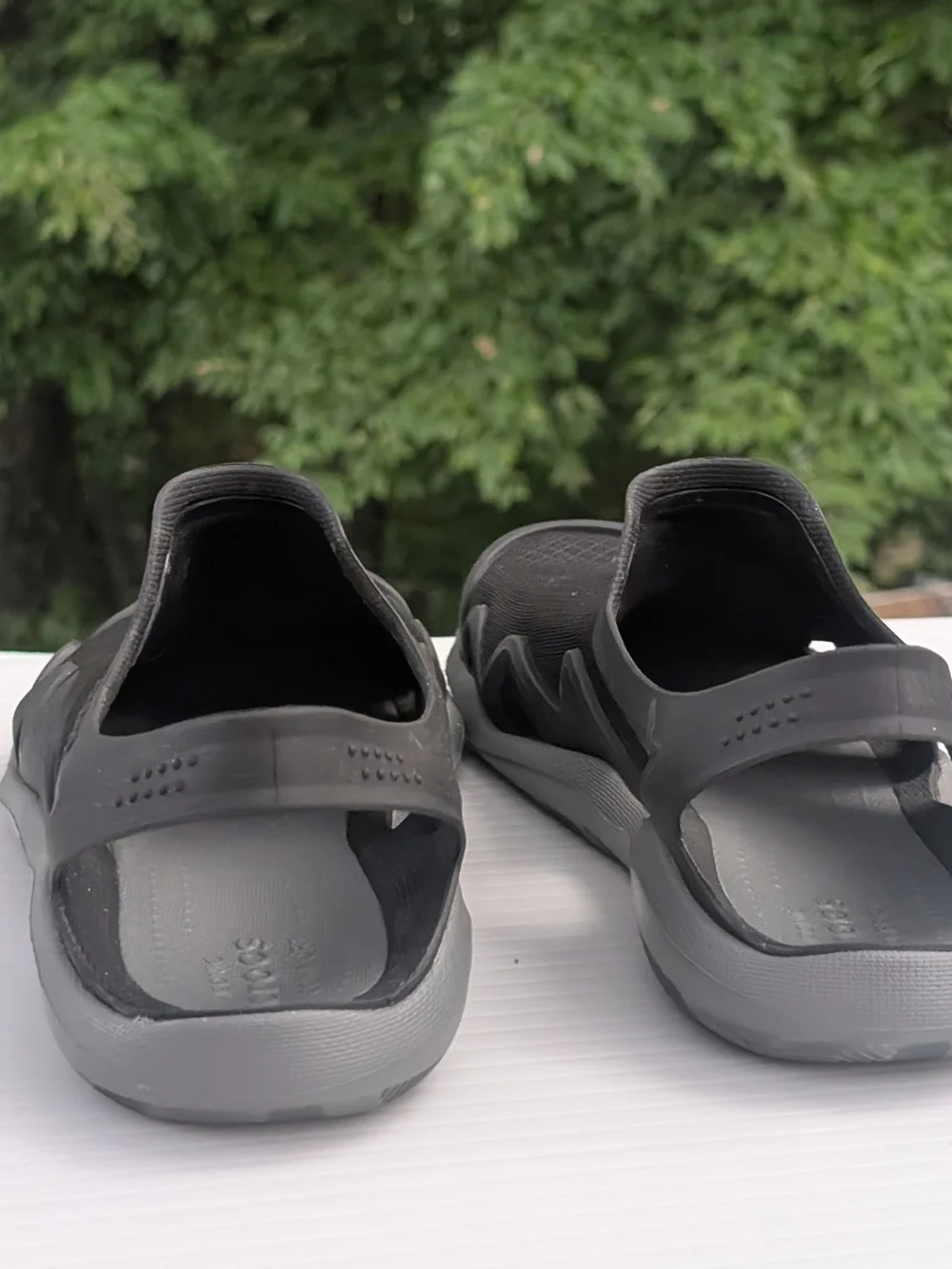 Crocs LiteRide Mesh Slip-On Clog - Black